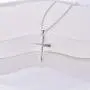 925 Sterling Silver Cross Pendant Necklace for Women Teen Girls Christian Easter Gifts, with Gift Box