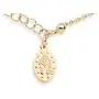 Miabella 18K Gold Over Sterling Silver Italian Rosary Cross Bead Charm Link Chain Bracelet for Women Teen Girls, Adjustable 6-7 or 7-8 Inch 925 Made in Italy Miabella 18K Gold Over Sterling Silver Italian Rosary Cross Bead Charm Link Chain Bracelet for Women Teen Girls, Adjustable 6-7 or 7-8 Inch 925 Made in Italy