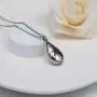 Teardrop Cremation Jewelry for Ashes Keepsake Pendant Holder Ashes for Pet Human Stainless Steel Memorial Urn Necklace