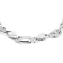 Vanbelle Sterling Silver Jewelry Hand-Made Fancy Infinity Link Chain Bracelets with Rhodium Plating for Women and Girls