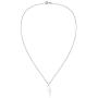 AeraVida Powerful Lightning Bolt .925 Sterling Silver Pendant Necklace