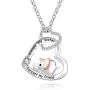 Heart Sister Elephant Necklace Sterling Silver Cubic Zirconia Engraved Always My Sister Forever My Friend 18 Inch Rolo Chain Plus Pendant Charm Love Jewelry Gifts For Women Girls Best Friend Heart Sister Elephant Necklace Sterling Silver Cubic Zirconia Engraved Always My Sister Forever My Friend 18 Inch Rolo Chain Plus Pendant Charm Love Jewelry Gifts For Women Girls Best Friend