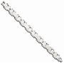 Solid Stainless Steel Laser Cut Crosses 8.75in Bracelet 8.75'' (Width = 12mm)