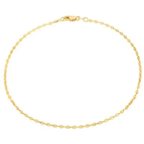 14K Gold Anklets for Women 14K 10 Inch Anklet, Gold Anchor Mariner Anklets, Oval, Twisted, Marina Anklet. Women Girls Chain Link Ankle Bracelets, Summer Beach Foot Jewelry