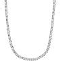 Savlano 925 Sterling Silver 4mm Italian Solid Curb Cuban Link Chain Necklace for Men & Women - Made in Italy Comes Gift Box (4mm)