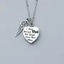 WUSUANED Memorial Jewelry I Used to Be His/Her Angel Bracelet in Memory of Loved One Dad Mom Grandpa Grandma Sympathy Gift