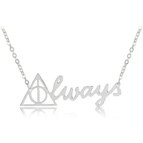 YINLIN Simple Triangular Geometry Hallow Deathly Pendant Necklace YINLIN Simple Triangular Geometry Hallow Deathly Pendant Necklace