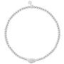 Katie Loxton a Little Mantras Womens Stretch Adjustable Band Fashion Charm Bracelet
