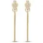 Highstreet .925 Sterling Silver dangling drop chain earrings for women | elegant design | hypoallergenic | light and easy on the ear for all day use Highstreet .925 Sterling Silver dangling drop chain earrings for women | elegant design | hypoallergenic | light and easy on the ear for all day use