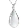 Engraved Teardrop Urn Necklace for Ashes Simple Cremation Keepsakes Memorial Cremation Jewelry for Loved One Engraved Teardrop Urn Necklace for Ashes Simple Cremation Keepsakes Memorial Cremation Jewelry for Loved One