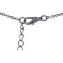 LUX ACCESSORIES Gold Tone Cut Out Witch Bitch Wiccan Bar Necklace