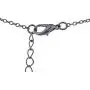 LUX ACCESSORIES Gold Tone Cut Out Witch Bitch Wiccan Bar Necklace