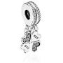 Fit Pandora Womens Bracelet Silver Spinning Globe/BFF Best Friend Forever/Sweet Sister/Charms Beads for European Bracelet/Necklace