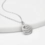 BB Becker One Glance Sterling Silver Necklace - Gift for Girlfriend/Wife, I Love You Heart Jewelry for Her, Romantic, Anniversary, Relationship, Birthday Gifts