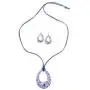NOVICA Cute Ladybug Ceramic Jewelry Set for Girls Womens