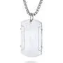 Bling Jewelry Personalize Inspirational Message Religious Mantra Stackable Military Style Serenity Prayer Dog Tag Pendant Necklace for Men Teen Silver Tone Stainless Steel Bling Jewelry Personalize Inspirational Message Religious Mantra Stackable Military Style Serenity Prayer Dog Tag Pendant Necklace for Men Teen Silver Tone Stainless Steel