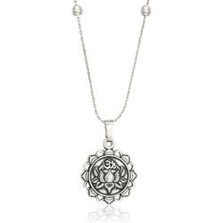 Alex and ANI Lotus Peace Petals IV Necklace, Expandable