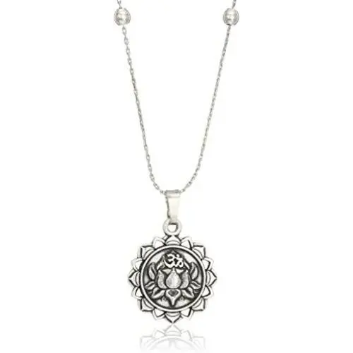 Alex and ANI Lotus Peace Petals IV Necklace, Expandable Alex and ANI Lotus Peace Petals IV Necklace, Expandable