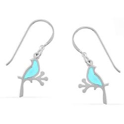 Boma Jewelry Sterling Silver Bird Earrings