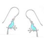 Boma Jewelry Sterling Silver Bird Earrings