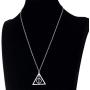 Acecraft The Deathly Hallows Necklace Jewelry Charms Gift for Teen Girl Boy Kids
