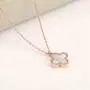Dainty 16” Designer Inspired 18k Gold Plated Single Clover Charm Choker Style Necklace Dainty 16” Designer Inspired 18k Gold Plated Single Clover Charm Choker Style Necklace