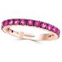 Effy Jewelry Ruby Stacking Ring in 14K Rose Gold, 0.99 TWCRP0BV34RR6