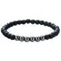 Joan Nunu Charm Bracelet for Men Women Black Mantra Prayer Beads Joan Nunu Charm Bracelet for Men Women Black Mantra Prayer Beads