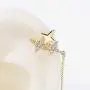 Vercret Gold Earrings Cuff for Women - CZ Earrings for Girls, Ear Cuff Gifts for Friend,Sister, Daily Wearing…