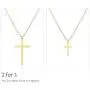 Jertom 14K Gold Plated Necklace, Double Layered Pendants, Fashion Jewelry for Women Girls Jertom 14K Gold Plated Necklace, Double Layered Pendants, Fashion Jewelry for Women Girls