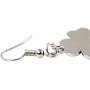 Shamrock Green Dangle Earrings: Green Clover Dangling Earrings for Women - St Patricks Day Accessories