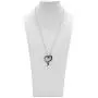 Controse Womens Silver-Toned Heart Shaped Stainless Steel Dark and Bright Tentacle Octopus Necklace 31'' Controse Womens Silver-Toned Heart Shaped Stainless Steel Dark and Bright Tentacle Octopus Necklace 31''