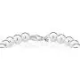 Miabella 925 Sterling Silver Italian Handmade 8mm Bead Ball Strand Chain Bracelet for Women 7, 7.5, 8 Inch Made in Italy