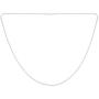 Simple Basic Thin 1 MM 925 Sterling Silver Rolo Cable Chain Necklace For Women For Teen Made In Italy 16 18 20 24 Inch