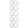 Small Silver Hoop Earrings - 3 Pairs Small Hoop Earrings for Women Men Gifts Hypoallergenic 925 Sterling Silver Hoop Earrings Endless Tiny Hoop Earrings Set for Cartilage Nose Lip Ring(8/10/12mm) Small Silver Hoop Earrings - 3 Pairs Small Hoop Earrings for Women Men Gifts Hypoallergenic 925 Sterling Silver Hoop Earrings Endless Tiny Hoop Earrings Set for Cartilage Nose Lip Ring(8/10/12mm)