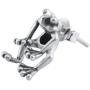 LOVECOM 2 Piece Frog 925 Sterling Silver Dangle Post Earrings for Women Girls Cute Frog Vintage Animal Earring Jewelry Gifts( 2 Ways To Wear)