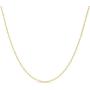 14k Gold over Sterling Silver 1.3mm Cable Chain Necklace