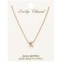 Me Plus Petite Initial Letter Alphabet Pendant Charm Gold Dipped Necklace Gold Silver Rosegold (23 Letters)