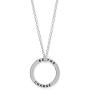 Boma Jewelry Sterling Silver Be the Change Circle Necklace, 18 Inches