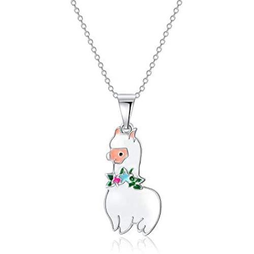Vinjewelry Little Girls Beautiful Pendant Necklace for Childrens Delicate Gift