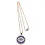 Mava Art Enamel Evil Eye Pendant Necklace for Women 18K Gold Plated Chain Novelty Jewelry Mava Art Enamel Evil Eye Pendant Necklace for Women 18K Gold Plated Chain Novelty Jewelry