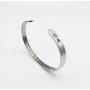Binami Inspirational Cuff Bracelets Motivational Engraved Mantra Quote Cuff Bangle Best Friend Jewelry Gift for Women Mom Her with Hidden Message