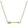 Small Sideways Cupid Arrow Pendant Necklace For Women For Girlfriend Teen 14K Gold Plated 925 Sterling Silver Small Sideways Cupid Arrow Pendant Necklace For Women For Girlfriend Teen 14K Gold Plated 925 Sterling Silver