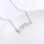 925 Sterling Silver Arrow Heart Cardiogram Lifeline Pulse Heartbeat Pendant Necklace for Women Teen Girls Birthday Gift, 18 inch + 2 inch