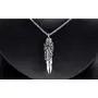 Dragon Bullet Dagger Necklace for Men or Women Stainless Steel Punk Gothic Vintage Look Mythical Pendant with Chain Fantasy Fashion Jewelry by Ginger Lyne Dragon Bullet Dagger Necklace for Men or Women Stainless Steel Punk Gothic Vintage Look Mythical Pendant with Chain Fantasy Fashion Jewelry by Ginger Lyne