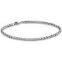 Miabella Solid 925 Sterling Silver Italian 3.5mm Square Rolo Link Round Box Chain Bracelet for Women Men, 7, 7.5, 8, 8.5, 9 Inch Made in Italy