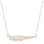 Eiffy Personalized Animal Pendant Gold Silver Crocodile Alligator Necklace for Women Girl Gift Jewelry