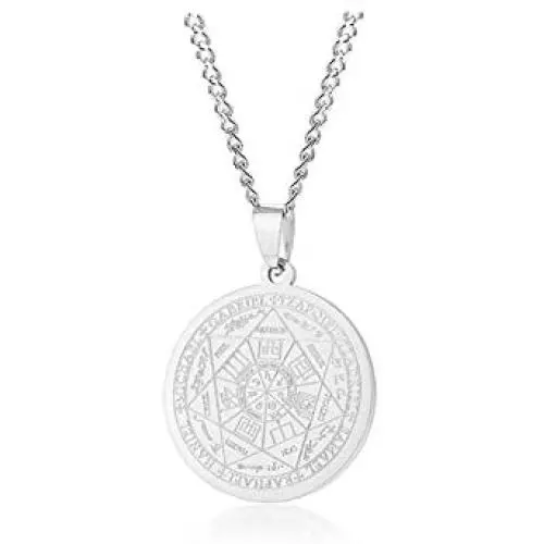 Magic Seals Amulets Spiritual Lucky Jewelry Pendent Necklace Jewelry Seven Seals of The Archangels Necklace Magic Seals Amulets Spiritual Lucky Jewelry Pendent Necklace Jewelry Seven Seals of The Archangels Necklace