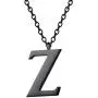 PROSTEEL Stainless Steel/Sterling Silver Initial Name Necklace, A to Z Initial Letter Personalized Necklaces for Men Women, Gold/Silver/Black Tone, 16''/20'' Adjustable, Come Gift Box