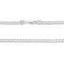 YOSI ALTMANN – 925 Sterling Silver 4mm Link Chain Modern Style Bracelet.